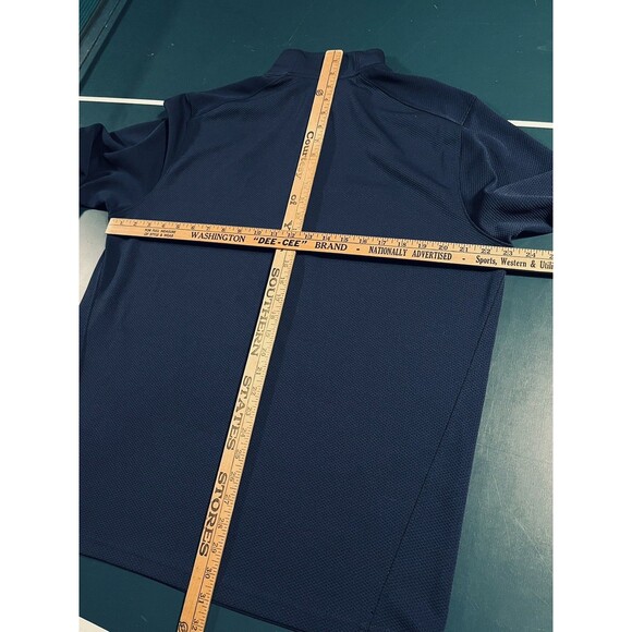 RARE Peet’s Coffee Logo 1/4 Zip Long Sleeve Performance Shirt LARGE Employee - Picture 8 of 8